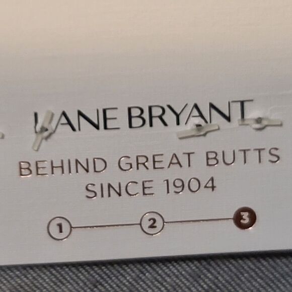 Lane Bryant NEW Ultimate Stretch High Rise Skinny Grey Jeans Size 18 - Picture 3 of 8